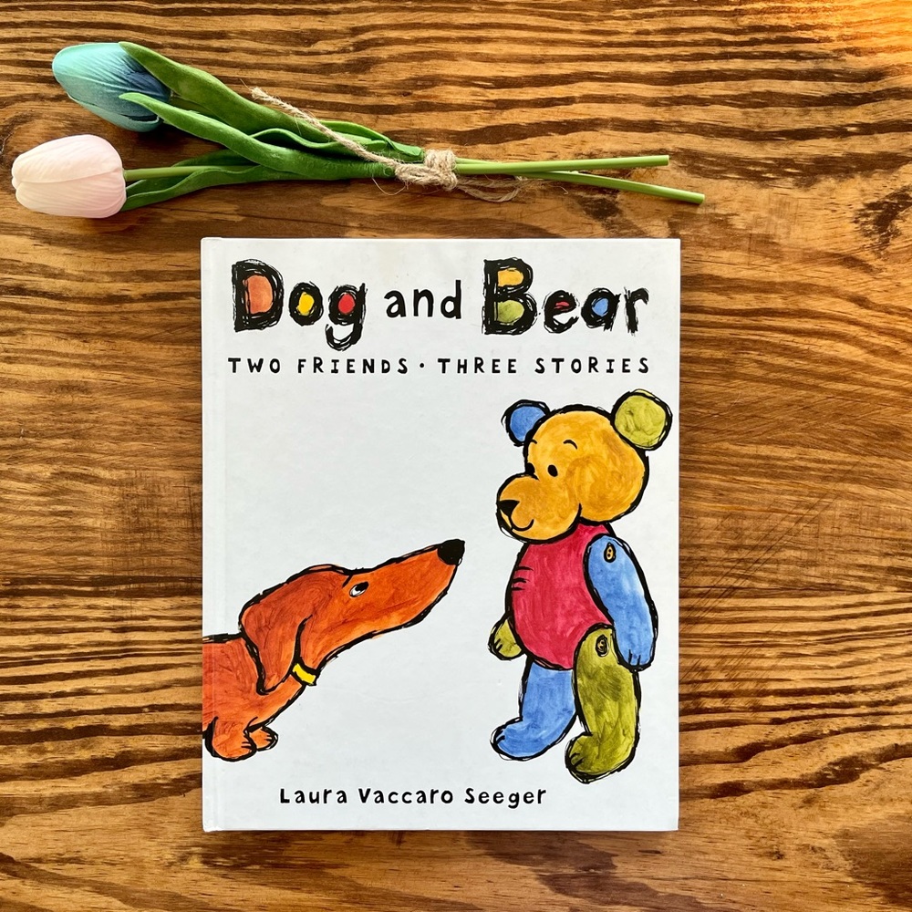 🦋 5/$25 BUNDLE • Dog and Bear: Two Friends • Three Stories Hardcover Book